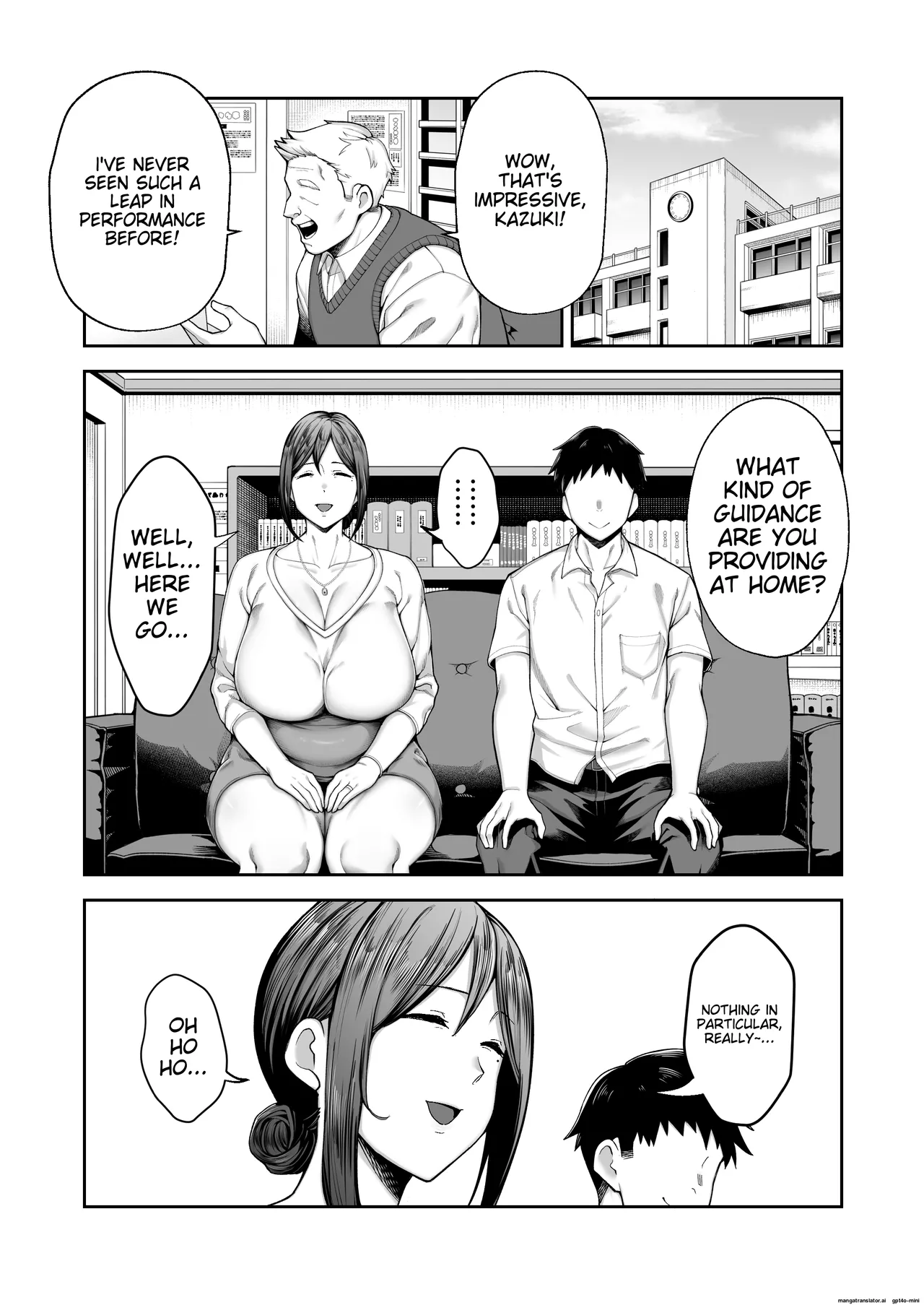 Mother and Child Manga  Machine-Translated page 1 full
