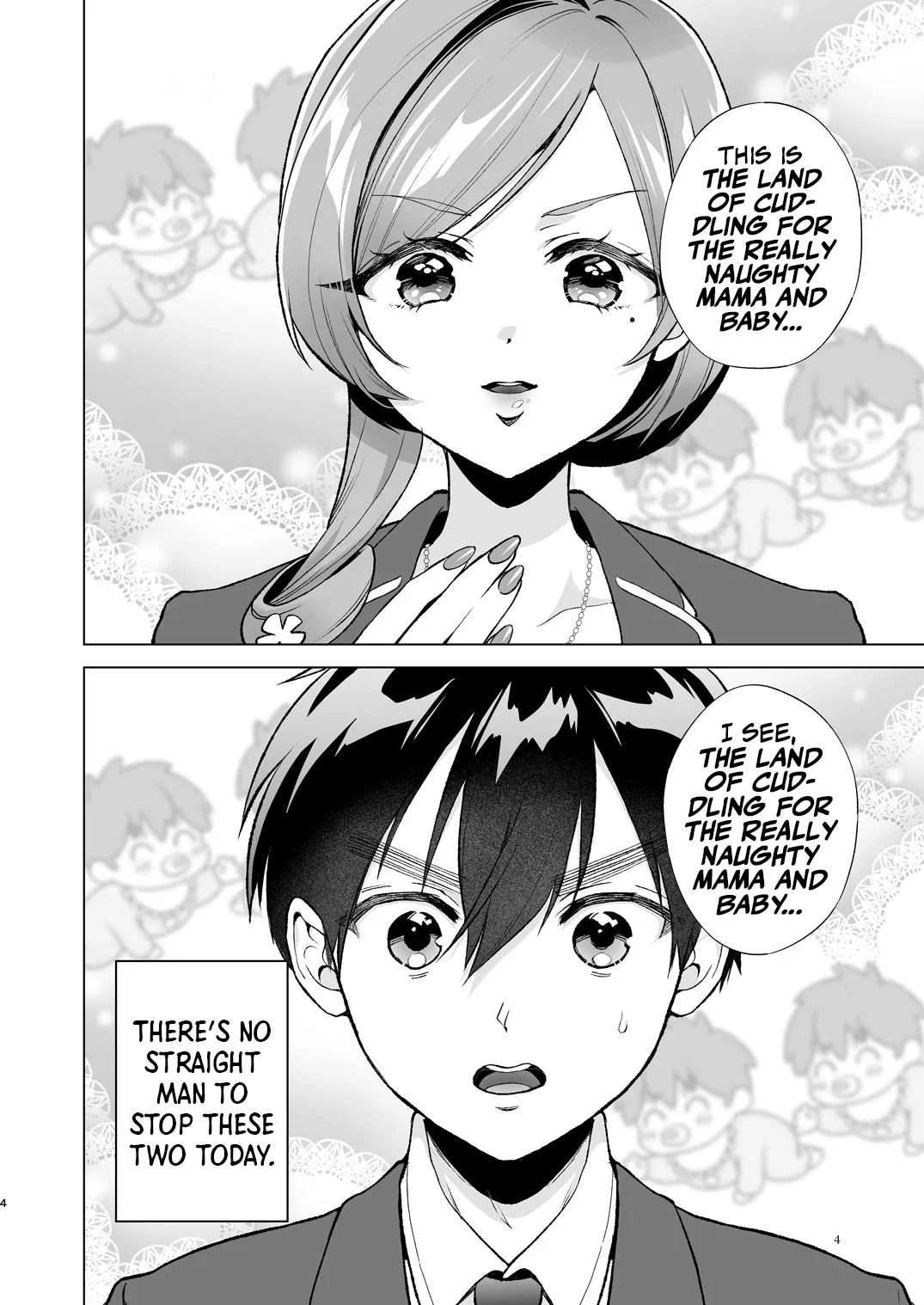 Hahari-mama to Icha-babu Ecchi suru Hon | Mama Hahari’s Super Erotic Guide to Lovey-Dovey Baby-Play page 3 full