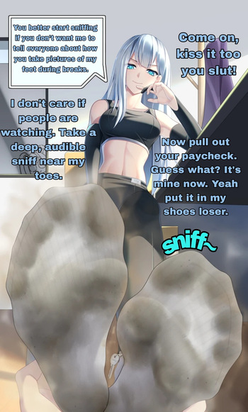 Foot fetish captions cover