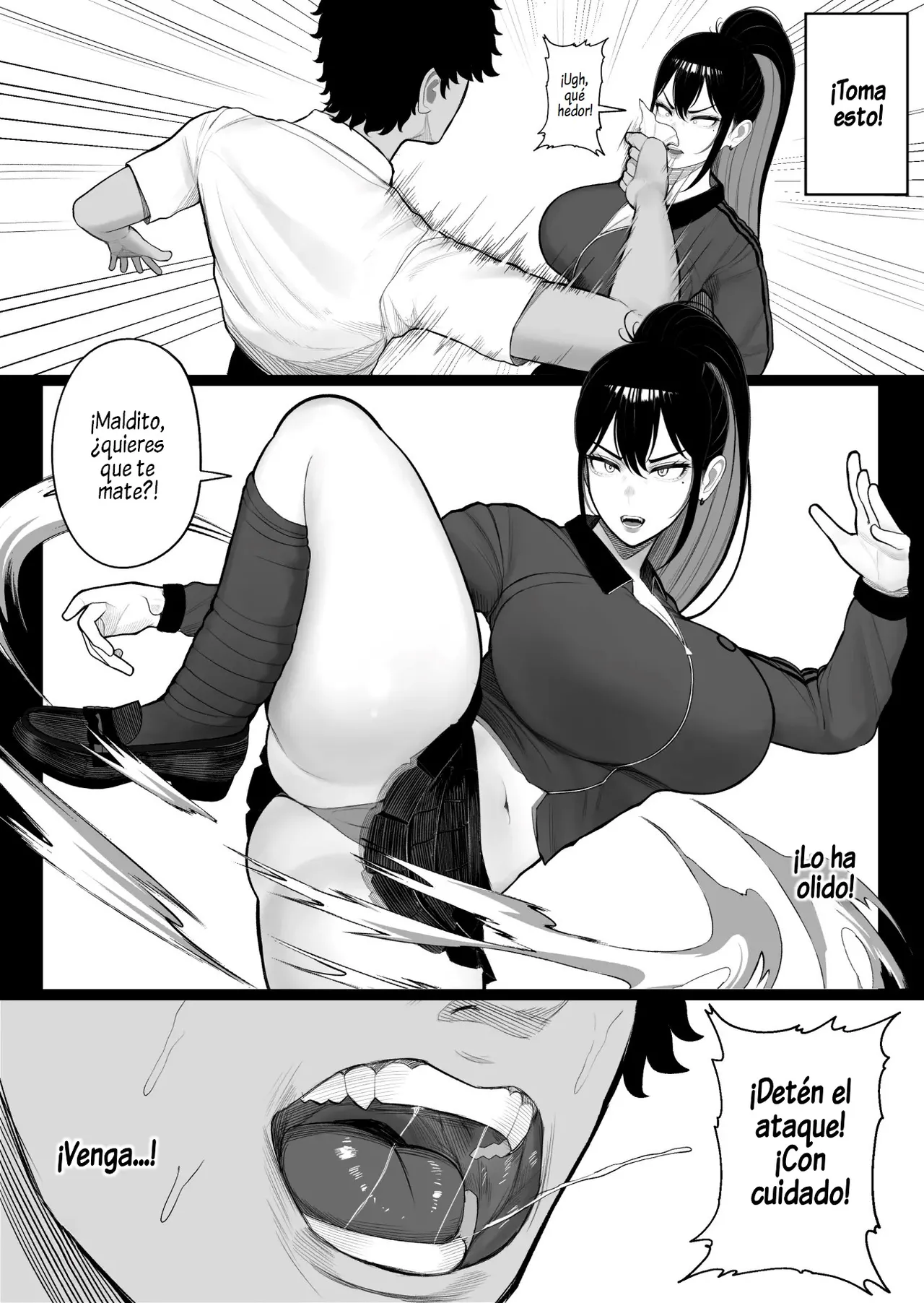 Sousa-kei Kinoko de Bakunyuu Yankee Get | Con Un Hongo De Control Consegui A Una Delincuente De Pechos Enormes page 10 full