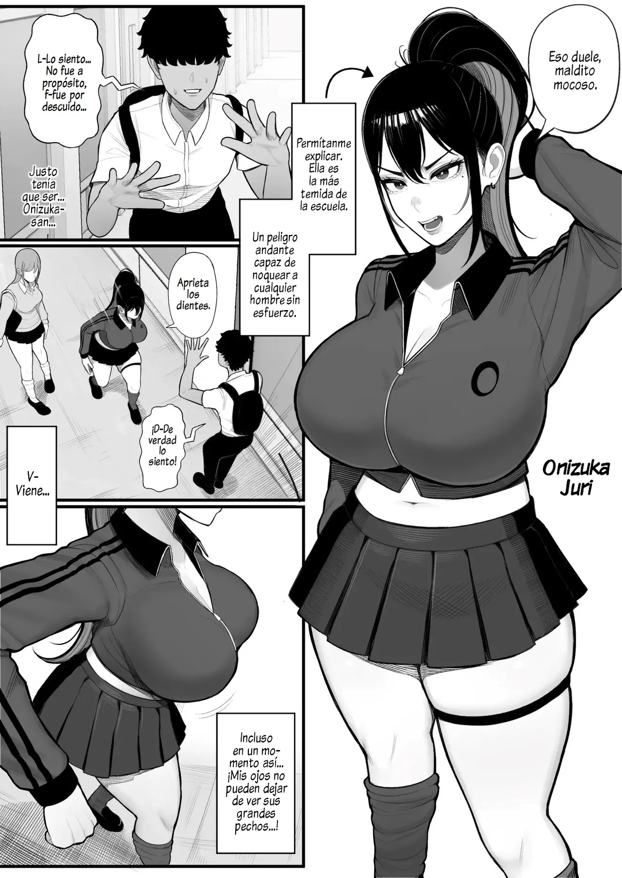 Sousa-kei Kinoko de Bakunyuu Yankee Get | Con Un Hongo De Control Consegui A Una Delincuente De Pechos Enormes page 4 full