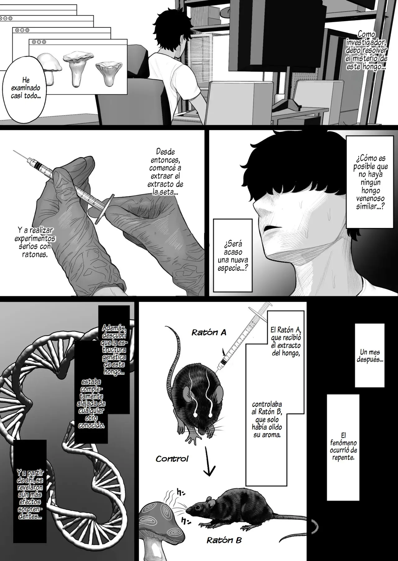 Sousa-kei Kinoko de Bakunyuu Yankee Get | Con Un Hongo De Control Consegui A Una Delincuente De Pechos Enormes page 8 full