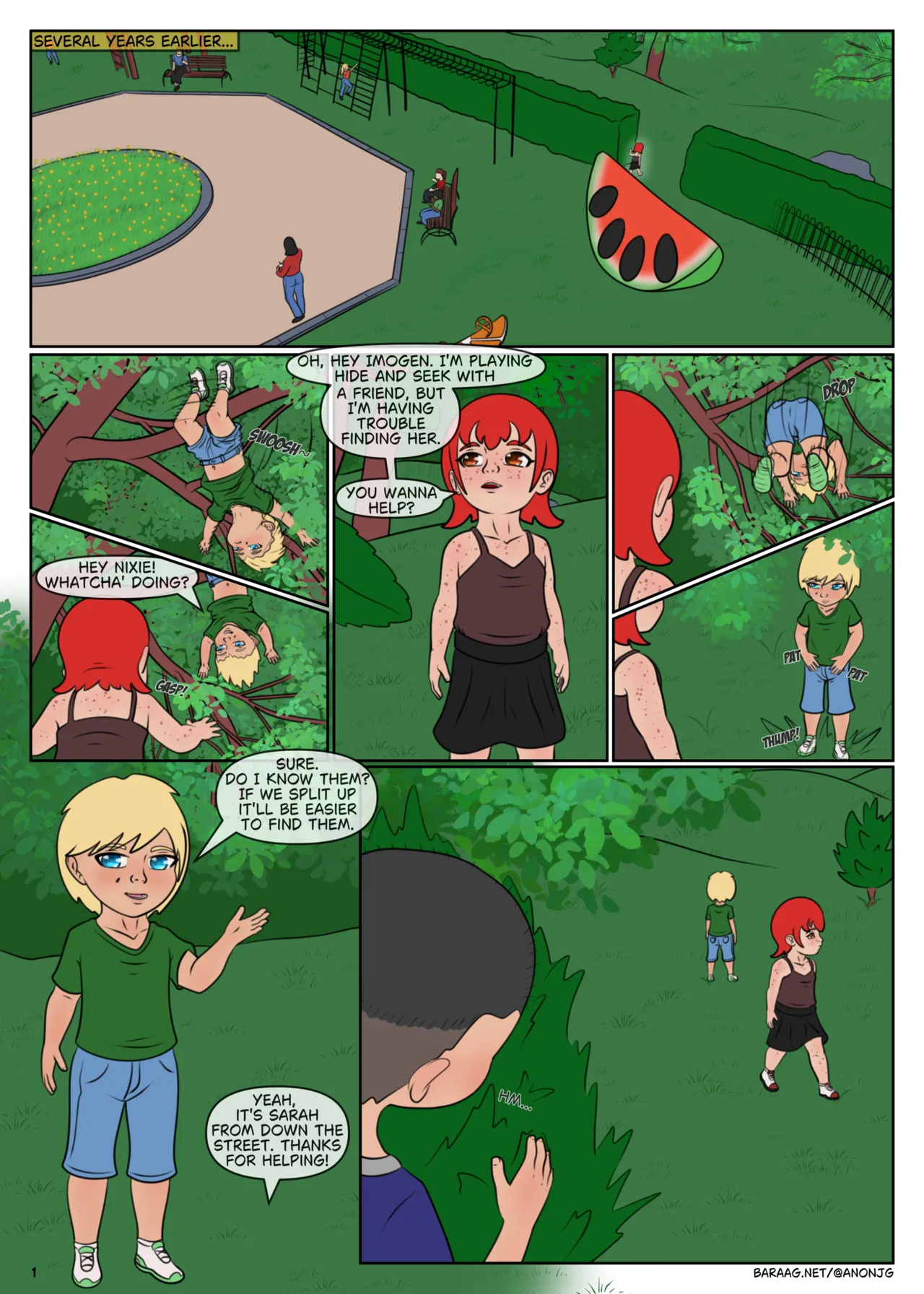 South Creek Stories: Younger Days page 2 full