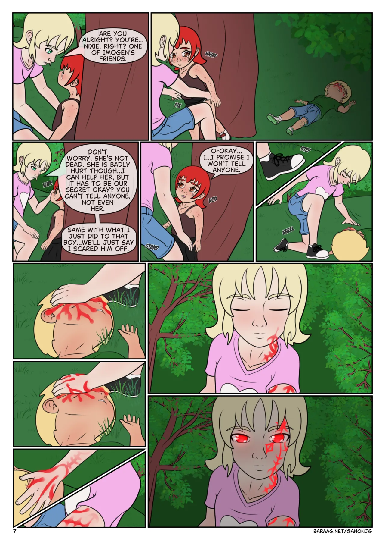 South Creek Stories: Younger Days page 8 full