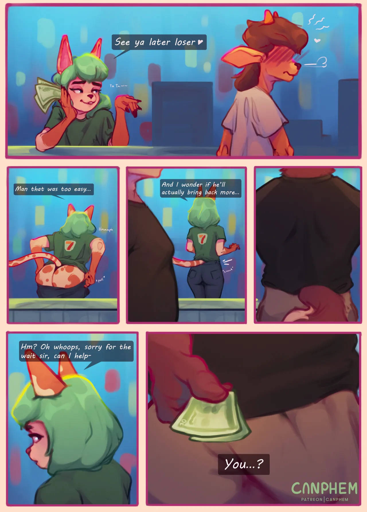 Scammed by the Cashier page 2 full