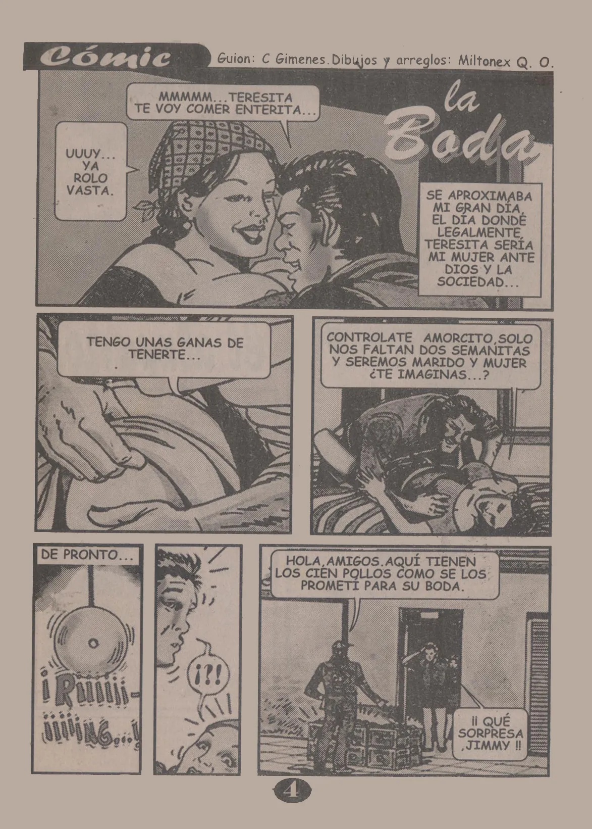 La Boda page 1 full