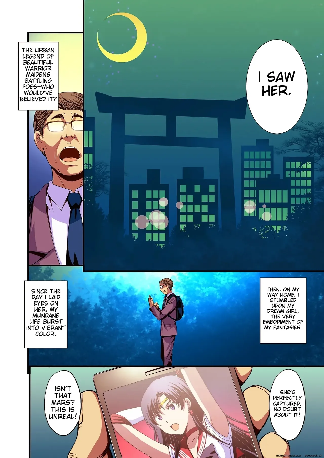 Mars to Haramase Koubi Full Color Soushuuhen | Mars' Impregnation page 3 full