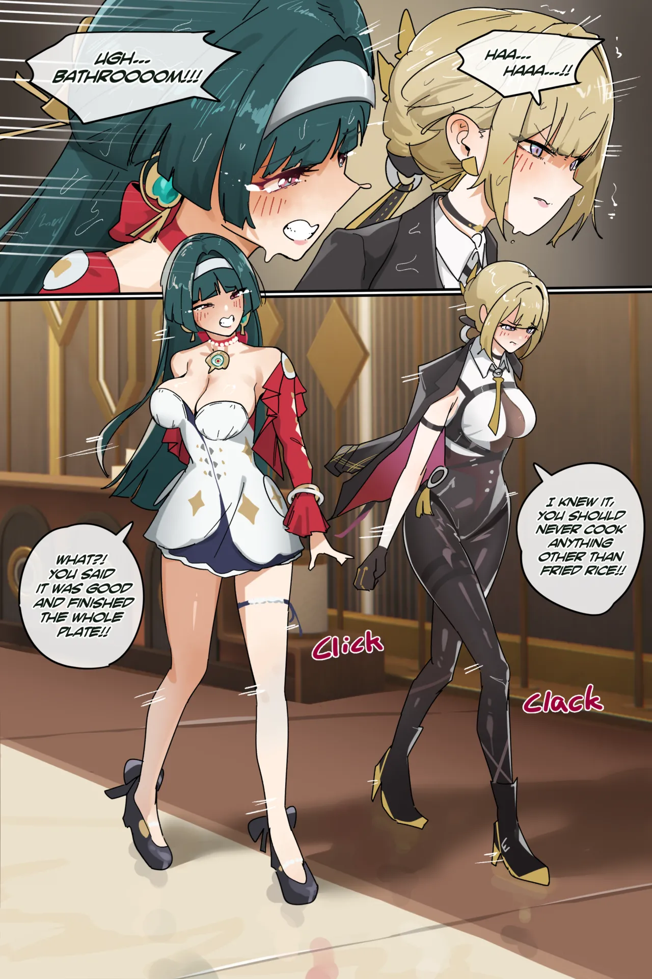 Astra &amp; Evelyn from ZZZ page 1 full