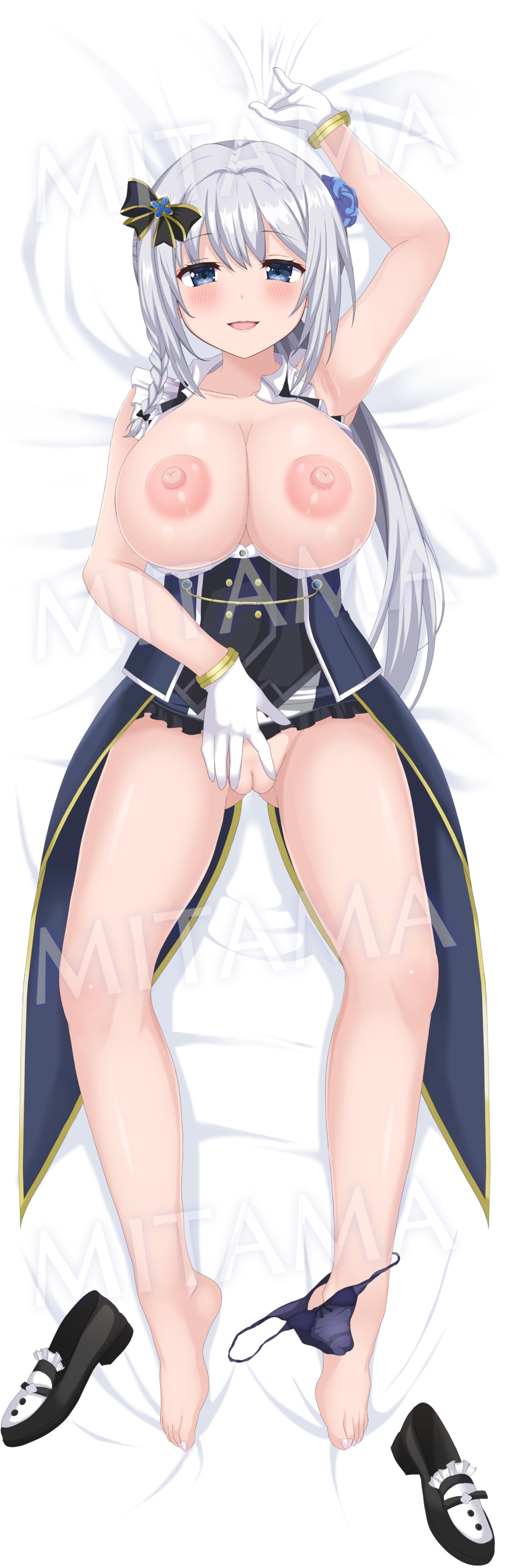 Mitama &amp; Mikage Dakimakura Cover Style Illust page 3 full