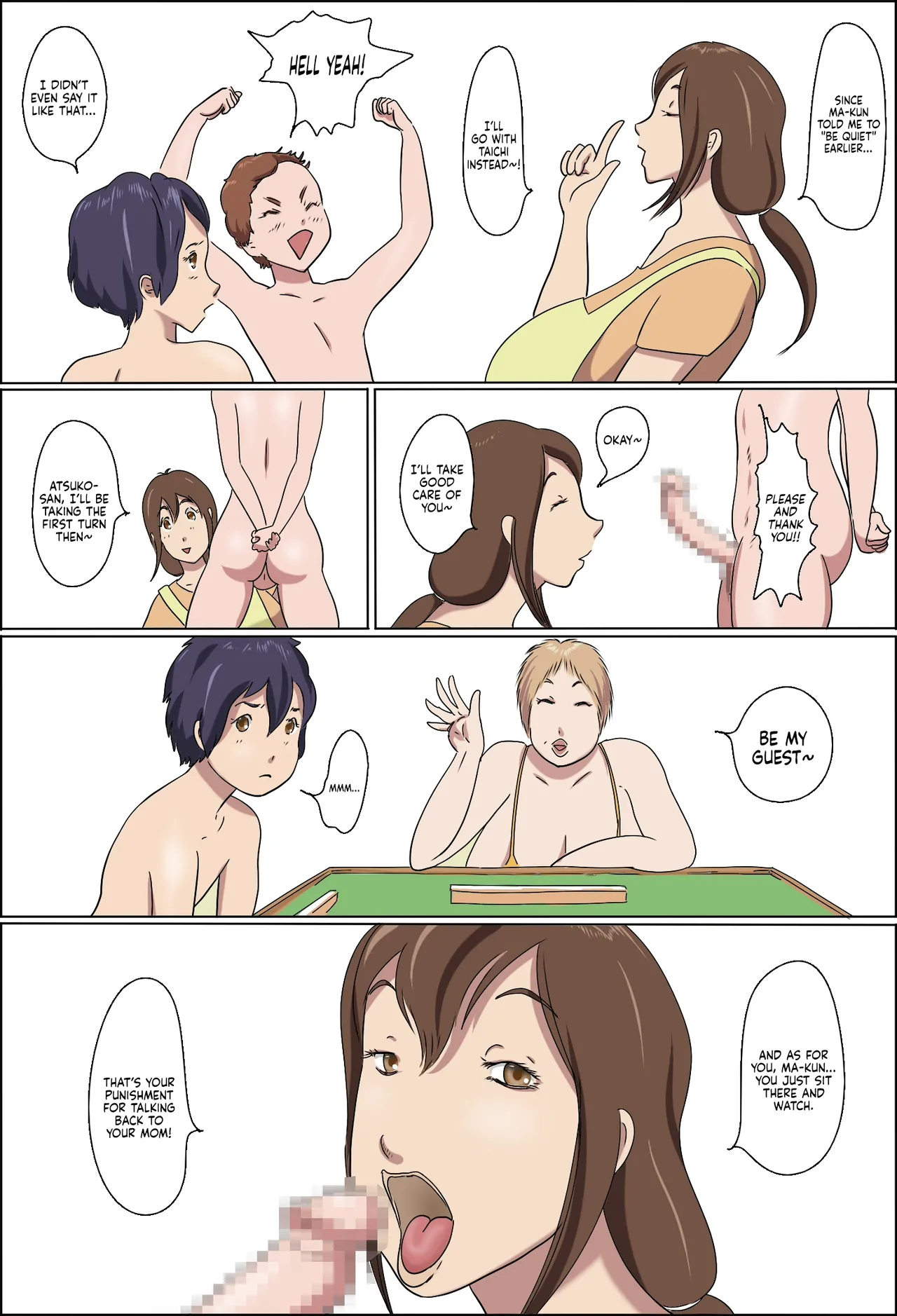 Kazoku Taikou Mahjan Taikai | Mahjong Showdown page 9 full