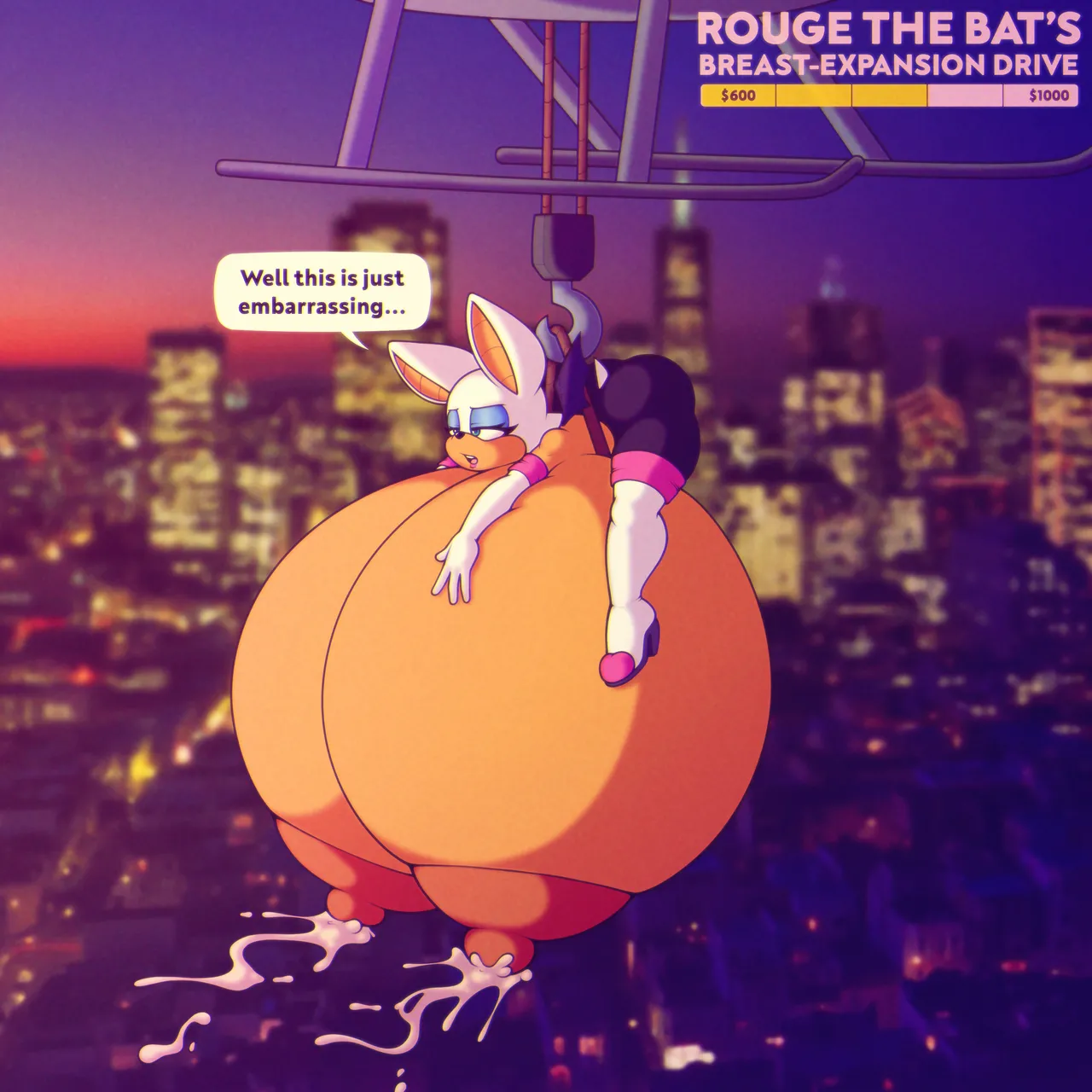 Rouge the bat growth drive by stunnerpony page 4 full