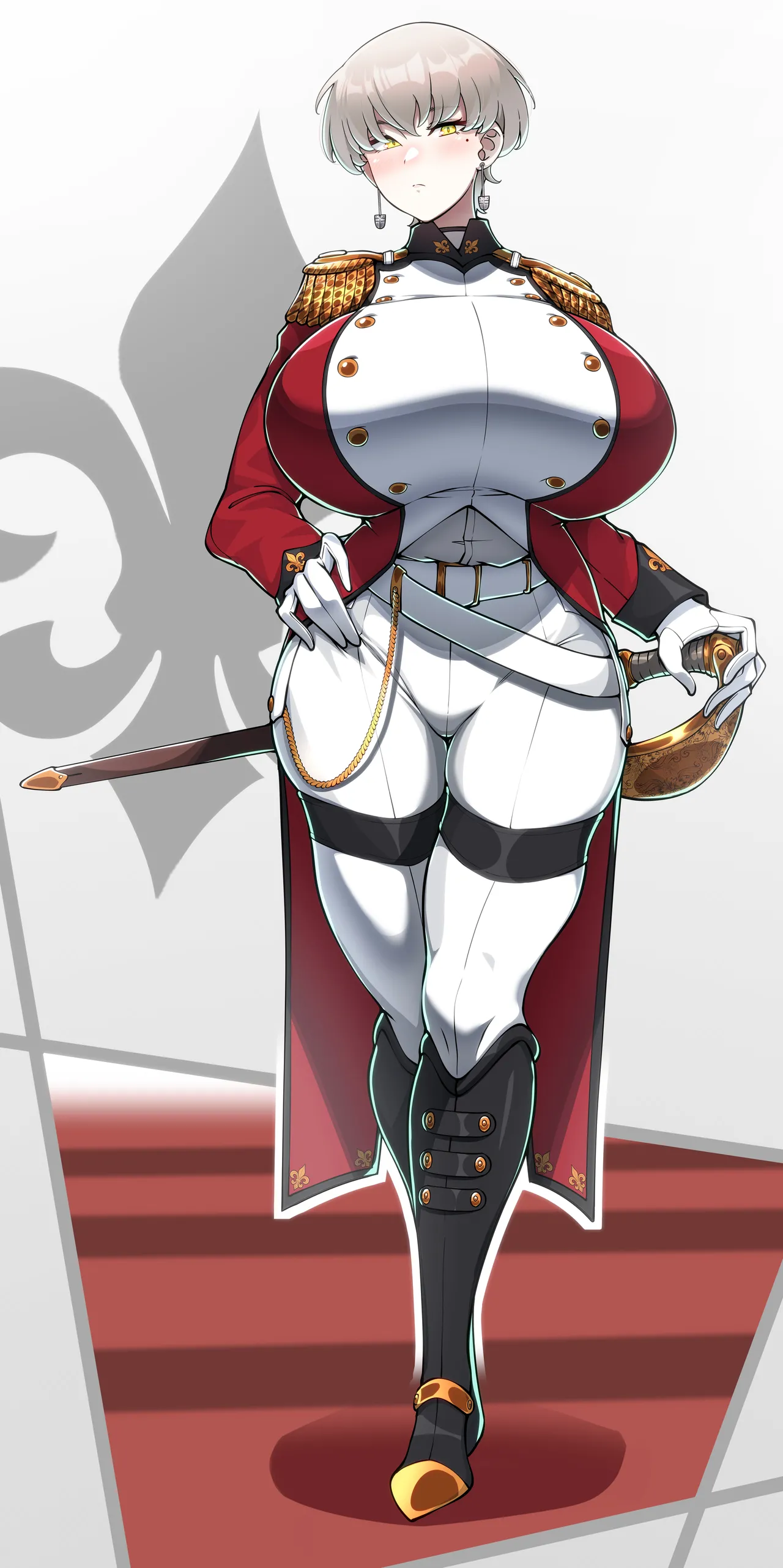 お偉いさんの横で意味深に佇んでるどこにでもいるタイプの近衛騎士 page 2 full