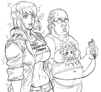 Motoko Hacked + Misc Ghost in the Shell pictures. cover