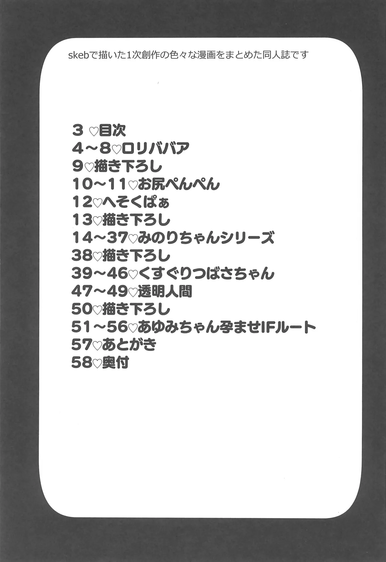 Request Manga Matome vol.1 page 3 full