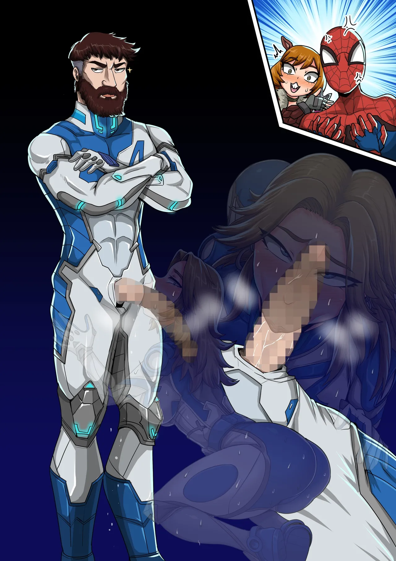 マー〇ル・ライバルズ：ファンタスティック夫婦（？） page 7 full