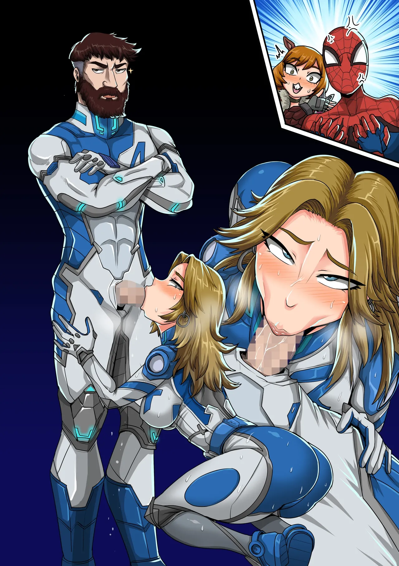 マー〇ル・ライバルズ：ファンタスティック夫婦（？） page 9 full