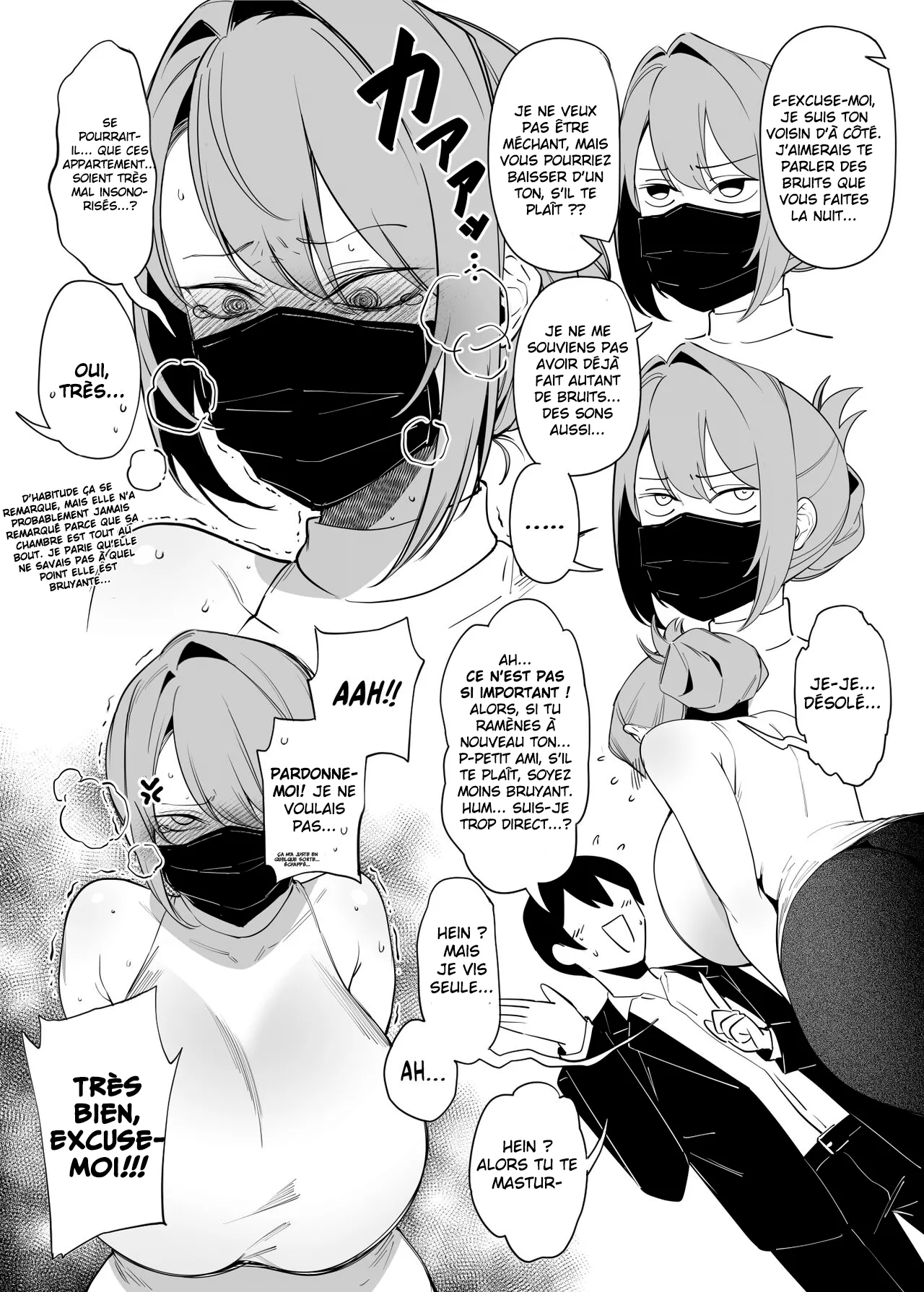 Otonari-san wa Yami Soshiki ni Nikutai Kaizou sareta Moto Seigi Sentai Member deshita 1 - 4 | Ma voisine est une ancienne membre de super sentai dont le corps a été modifié par une organisation maléfique 1 - 4 page 5 full