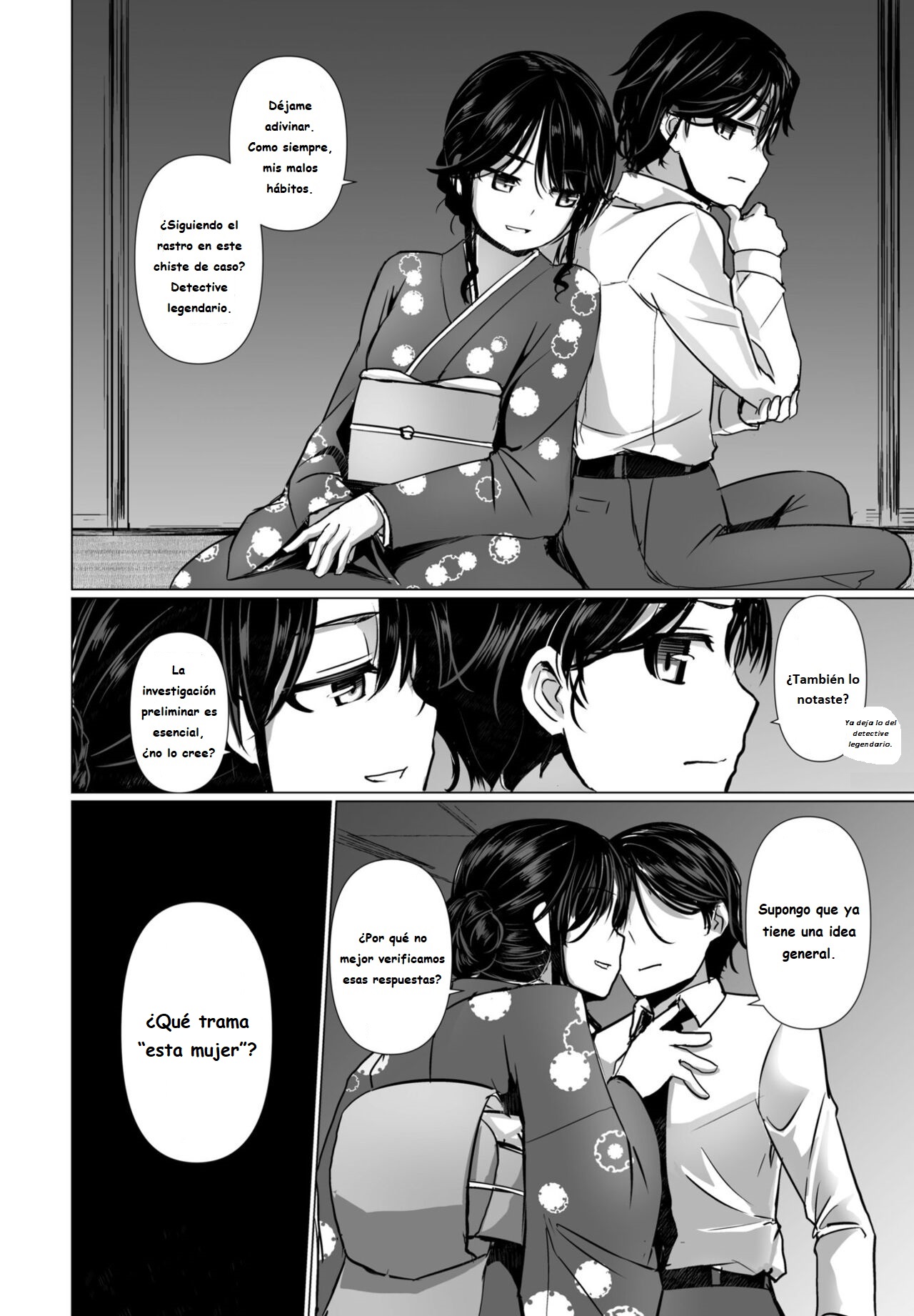 La hermosa ladrona fantasma ama al gran detective Cap.3 page 8 full