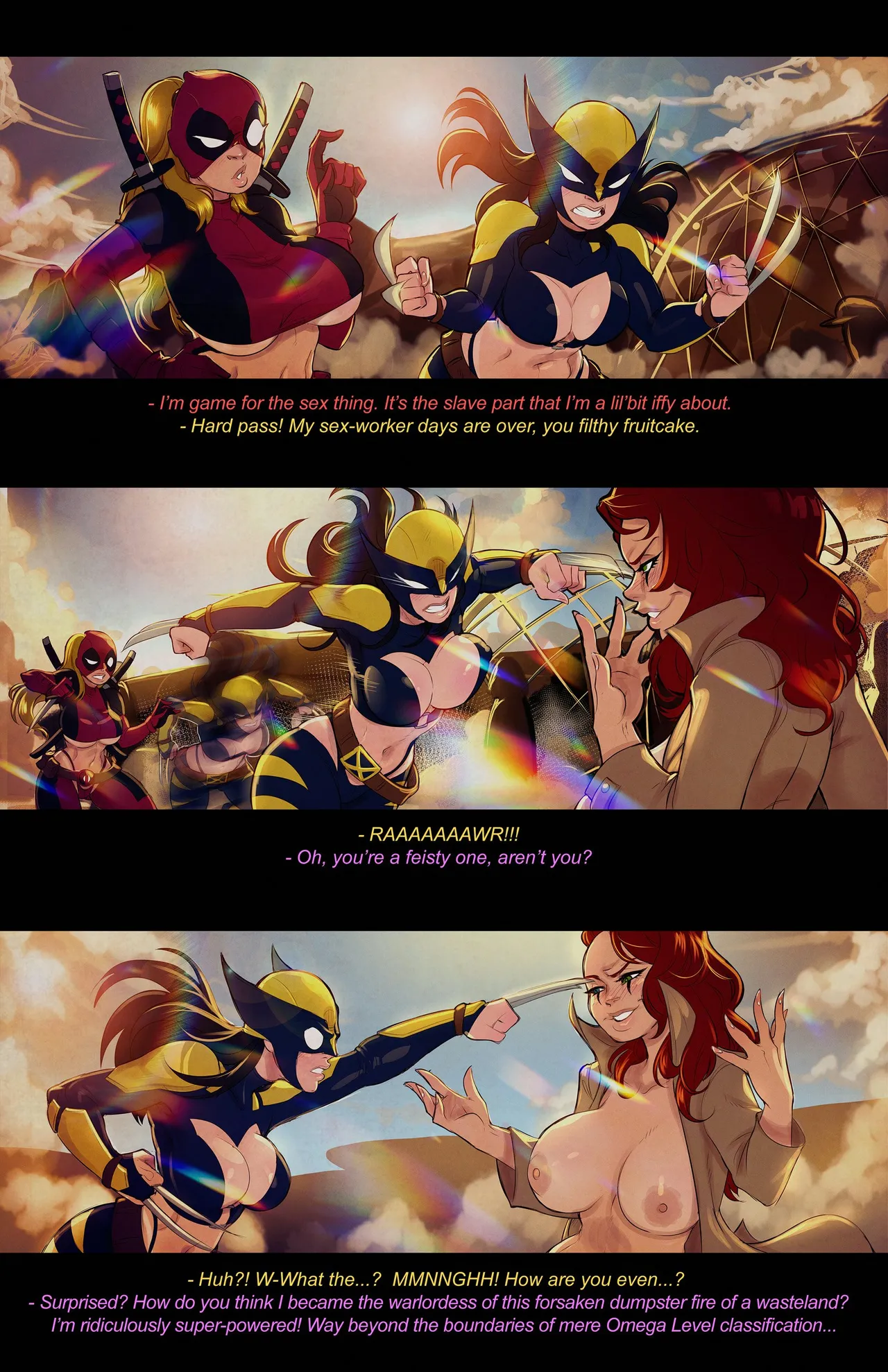 - Lady Deadpool and Wolverine Lady page 6 full