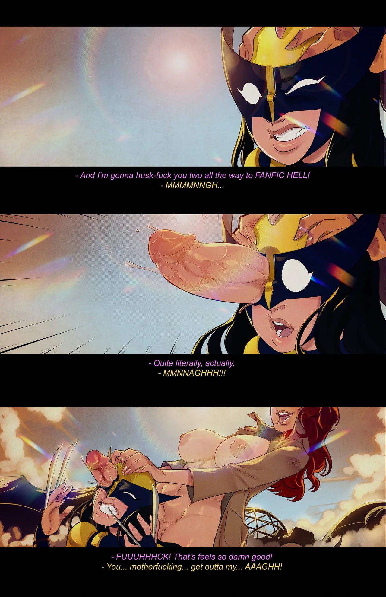 - Lady Deadpool and Wolverine Lady page 8 full
