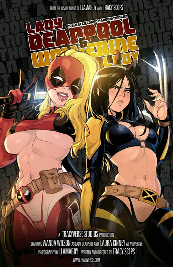 - Lady Deadpool and Wolverine Lady cover