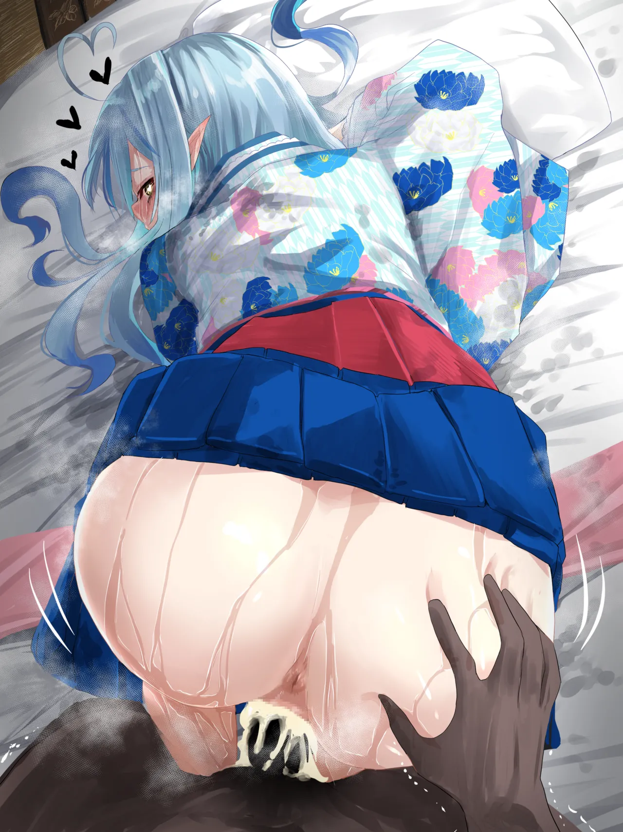 正月ラ●ィちゃんと姫始め page 6 full