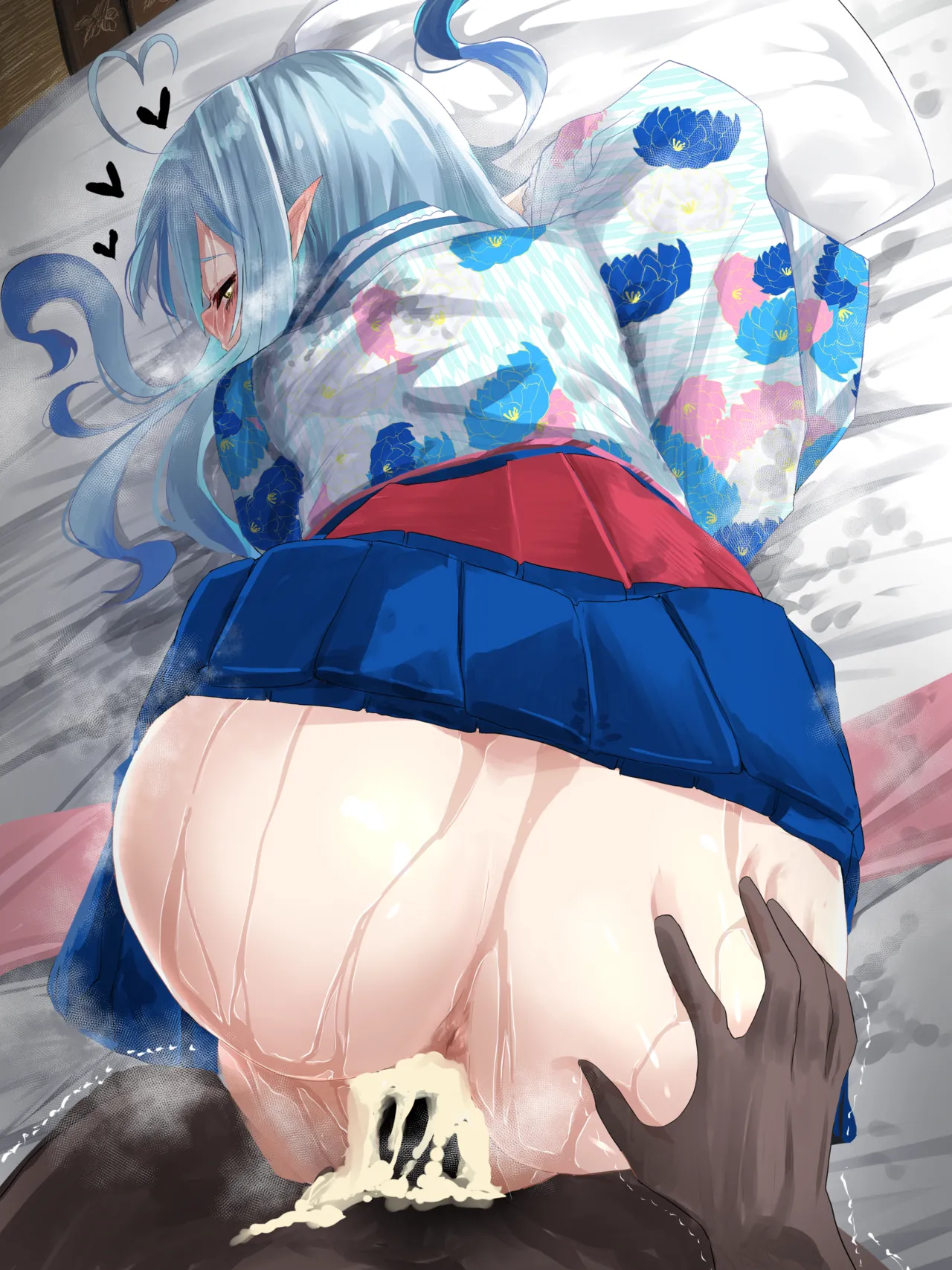 正月ラ●ィちゃんと姫始め page 8 full
