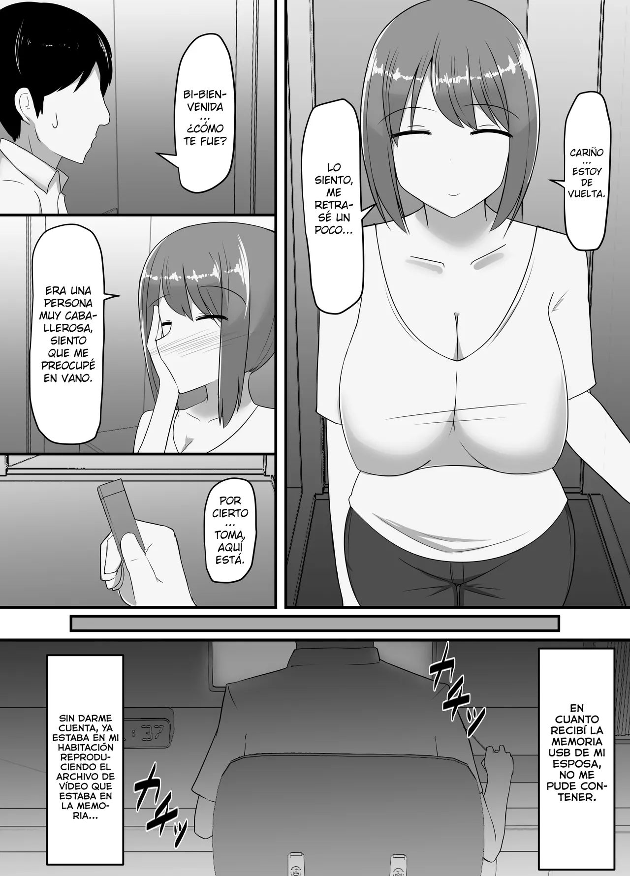 Netorareta Bakunyuu Hitozuma Misaki ~Tsuma no Uragiri to Ore no Koukai~ page 6 full