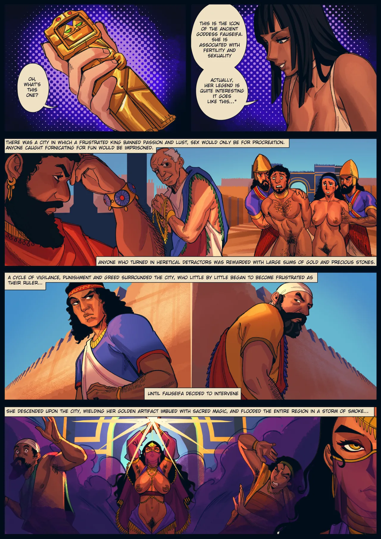 Nico Robin One Shot Comic page 7 full