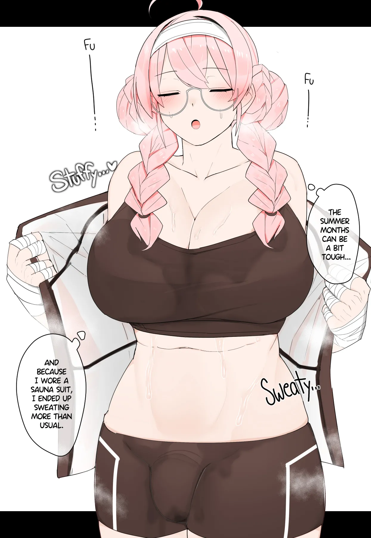 Gym Training with Senpai page 1 full