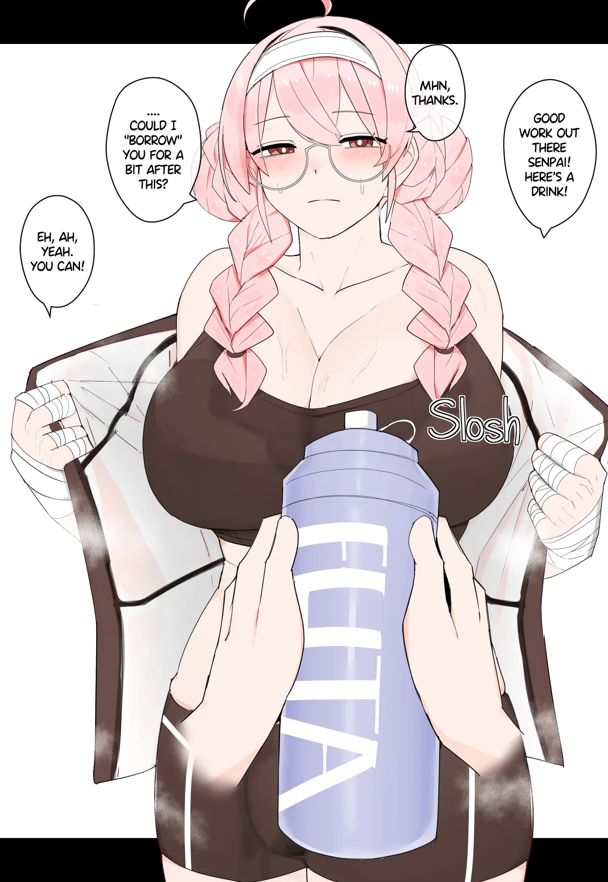 Gym Training with Senpai page 2 full