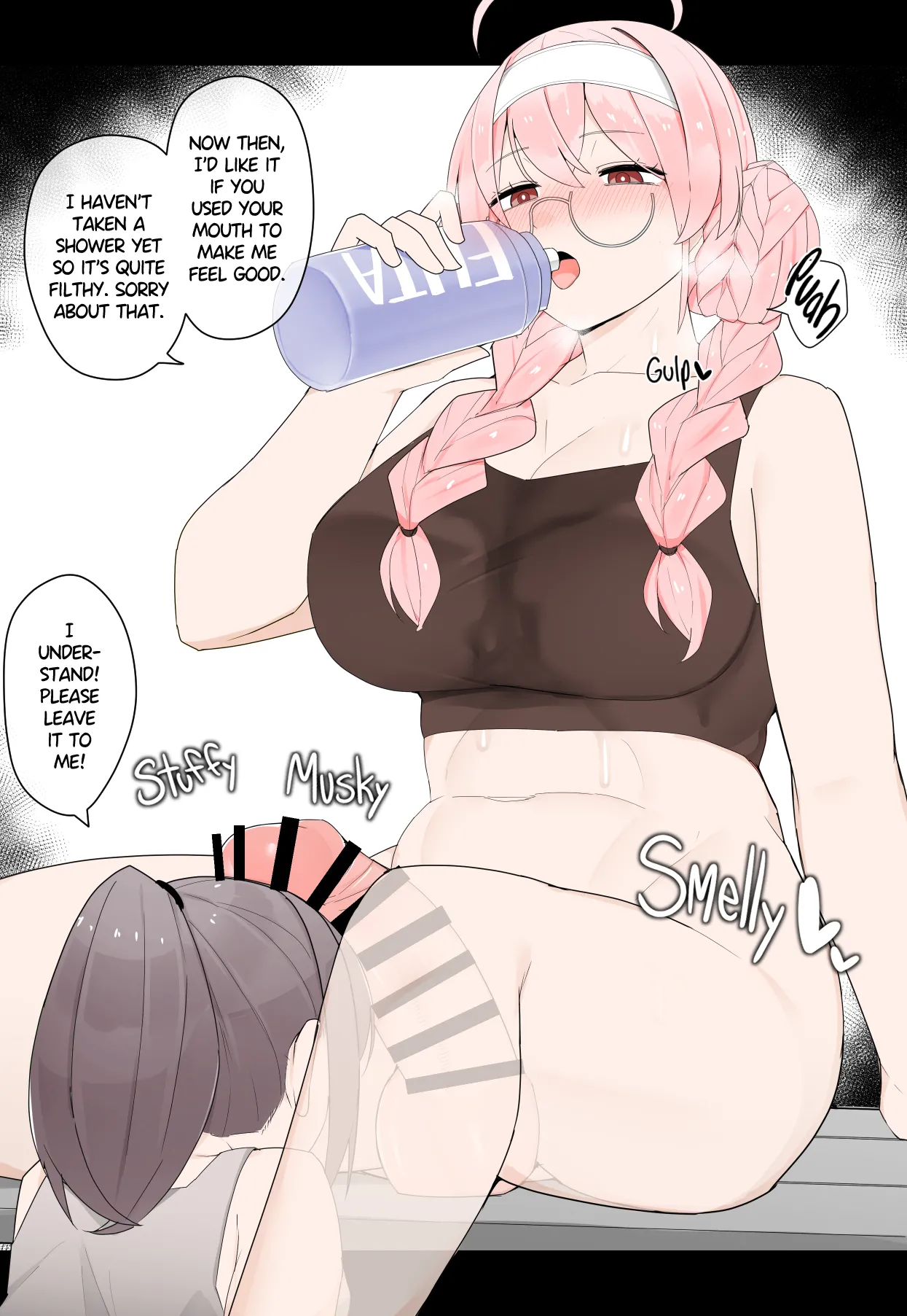 Gym Training with Senpai page 4 full