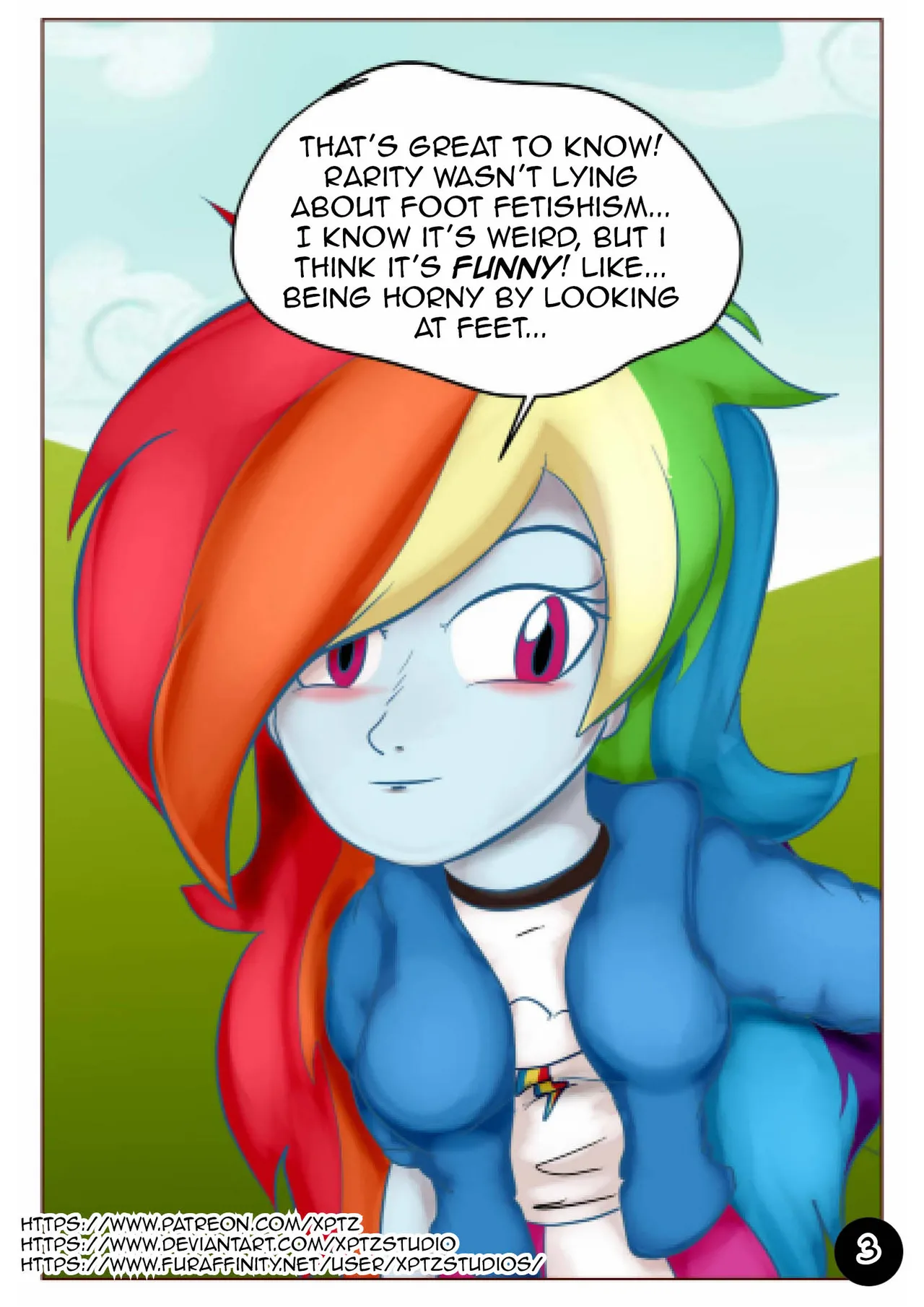 Rainbow Dash JOI Comic page 3 full
