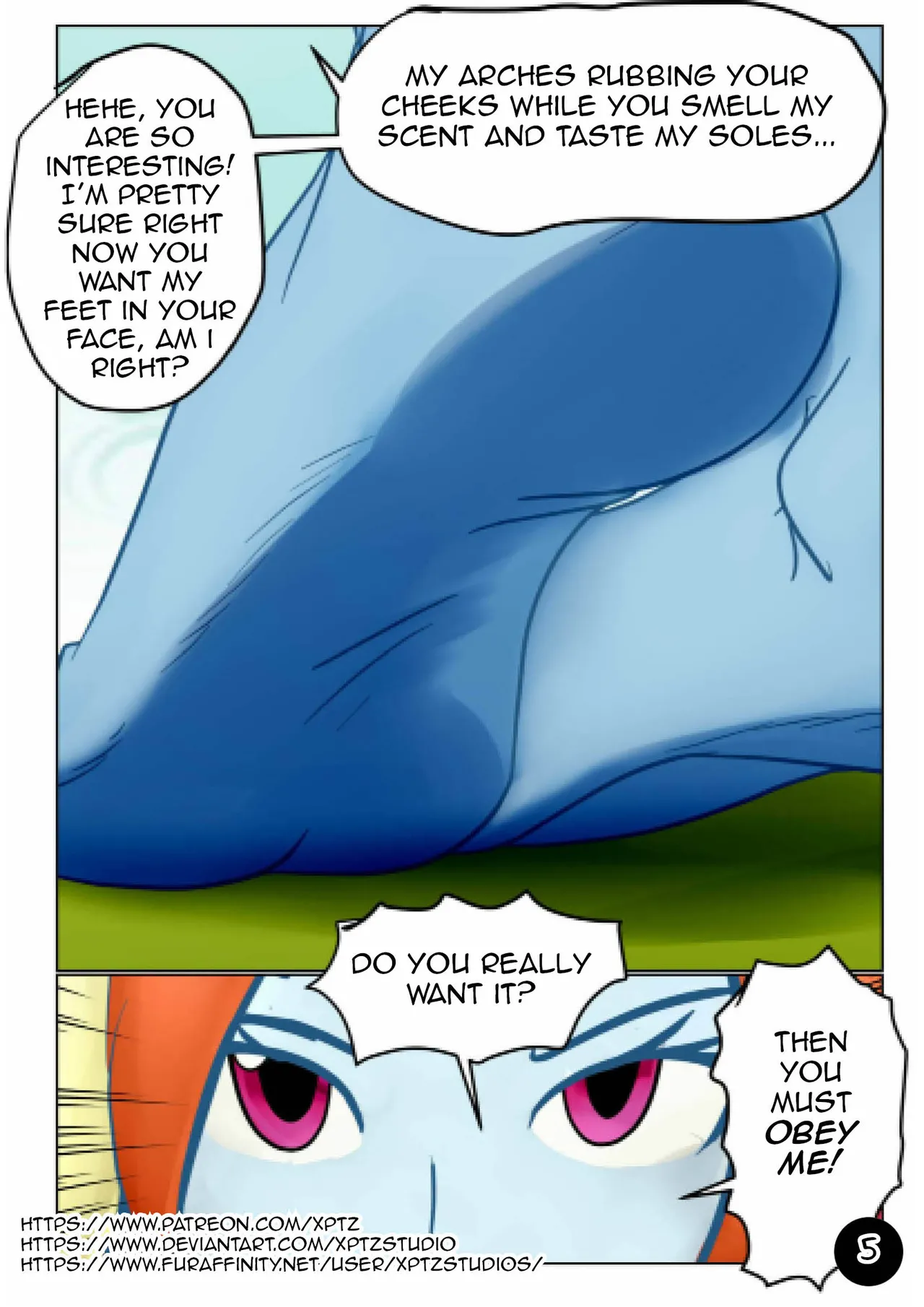 Rainbow Dash JOI Comic page 5 full