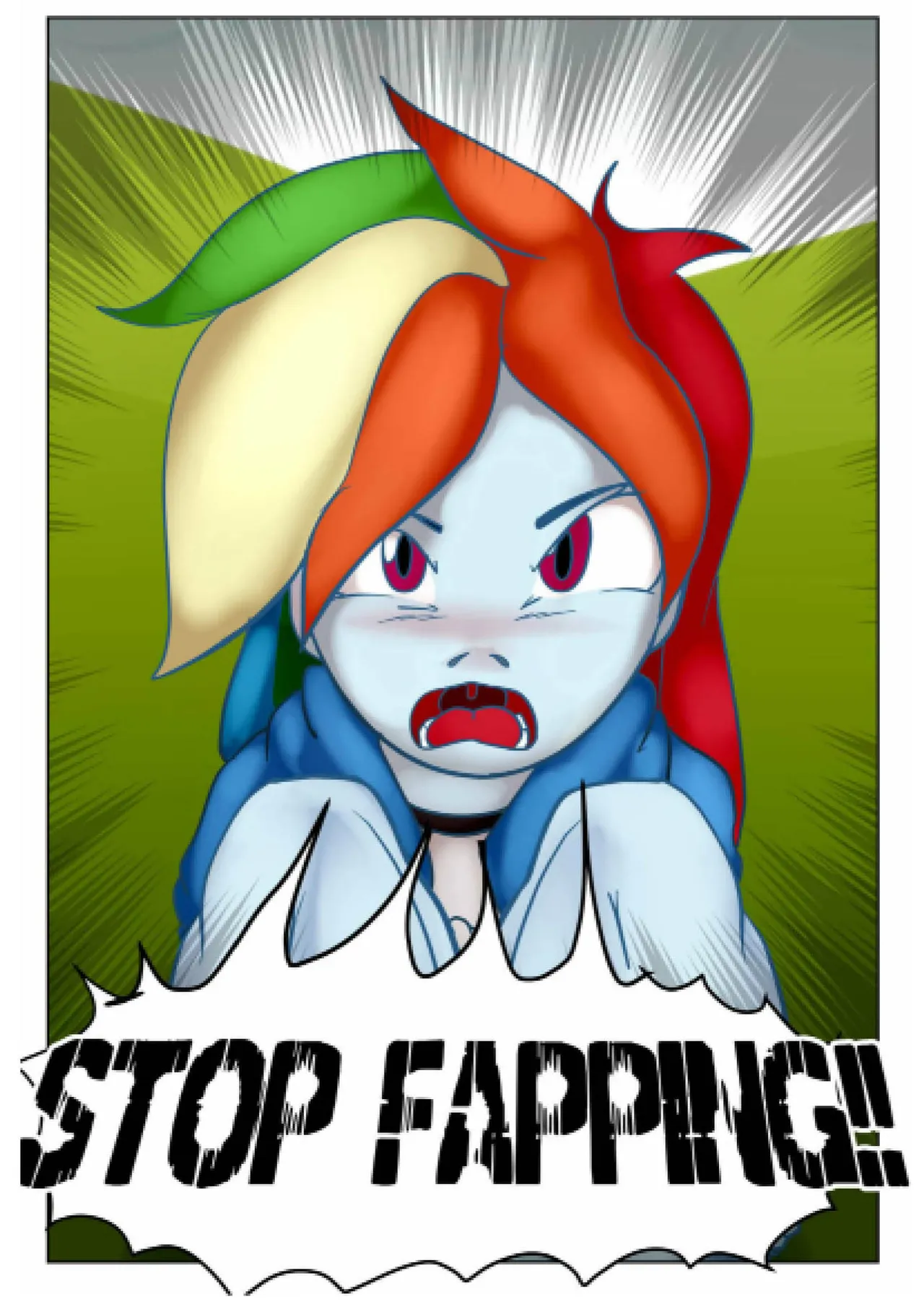 Rainbow Dash JOI Comic page 9 full