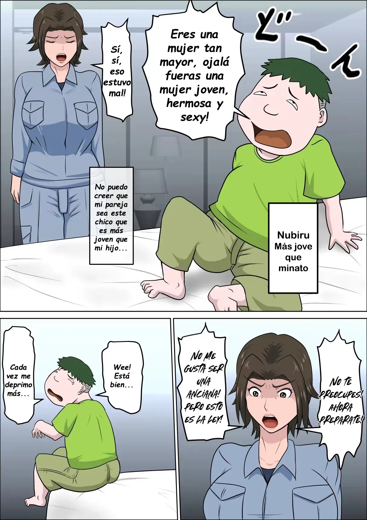 Shoushika o Kaiketsu Suru Houritsu ga Dekita Kekka...4 | Como Resultado de la Ley para Solucionar el Descenso de la Natalidad... 4 page 9 full