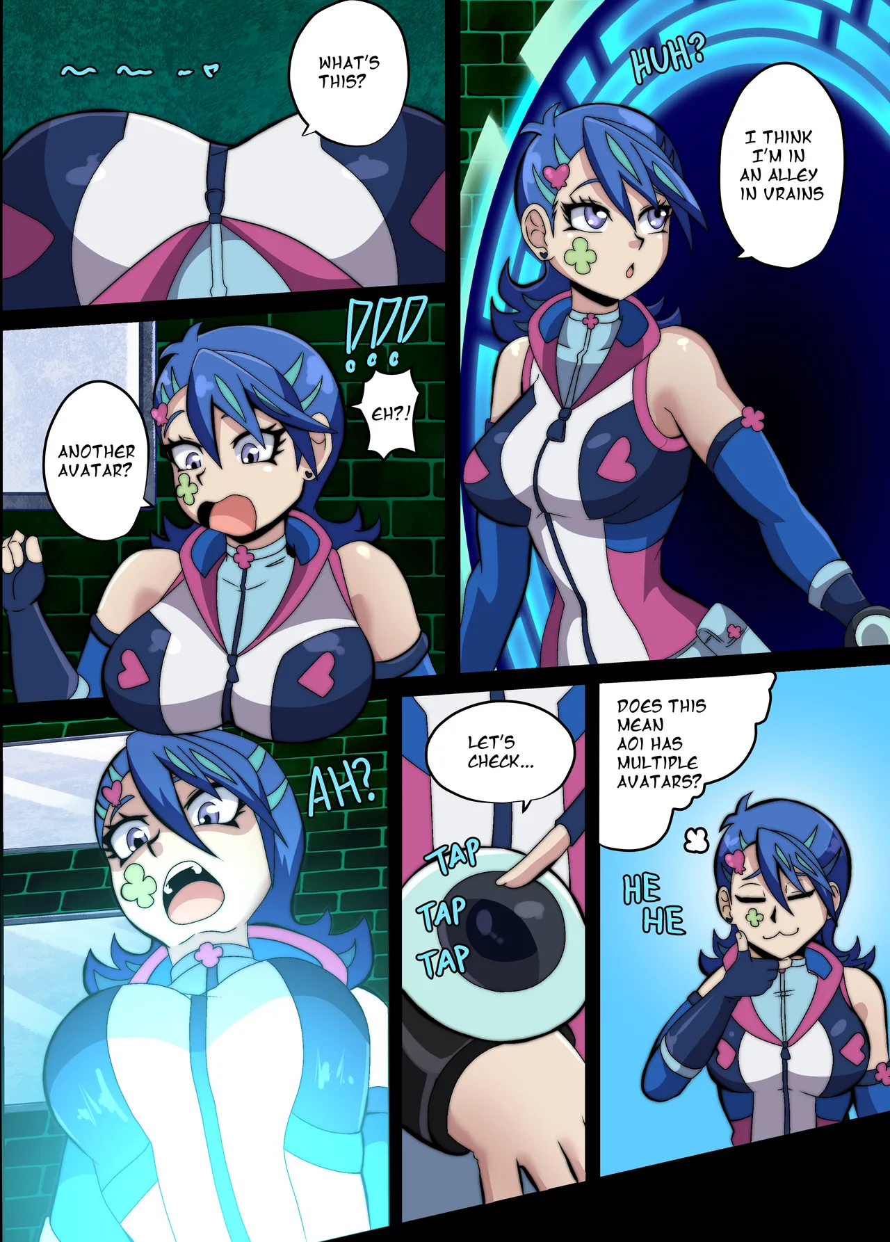 The Blue Ghost! page 4 full