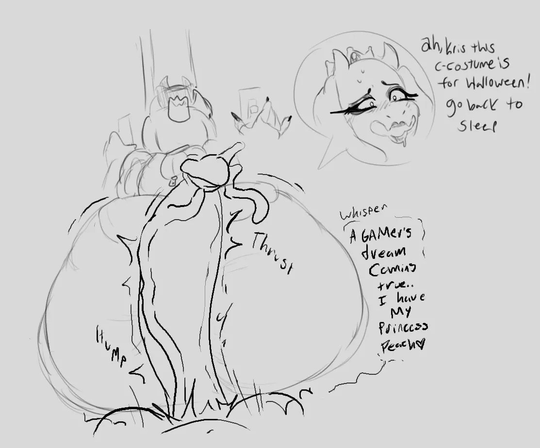 Berdly Toriel Pairing page 7 full