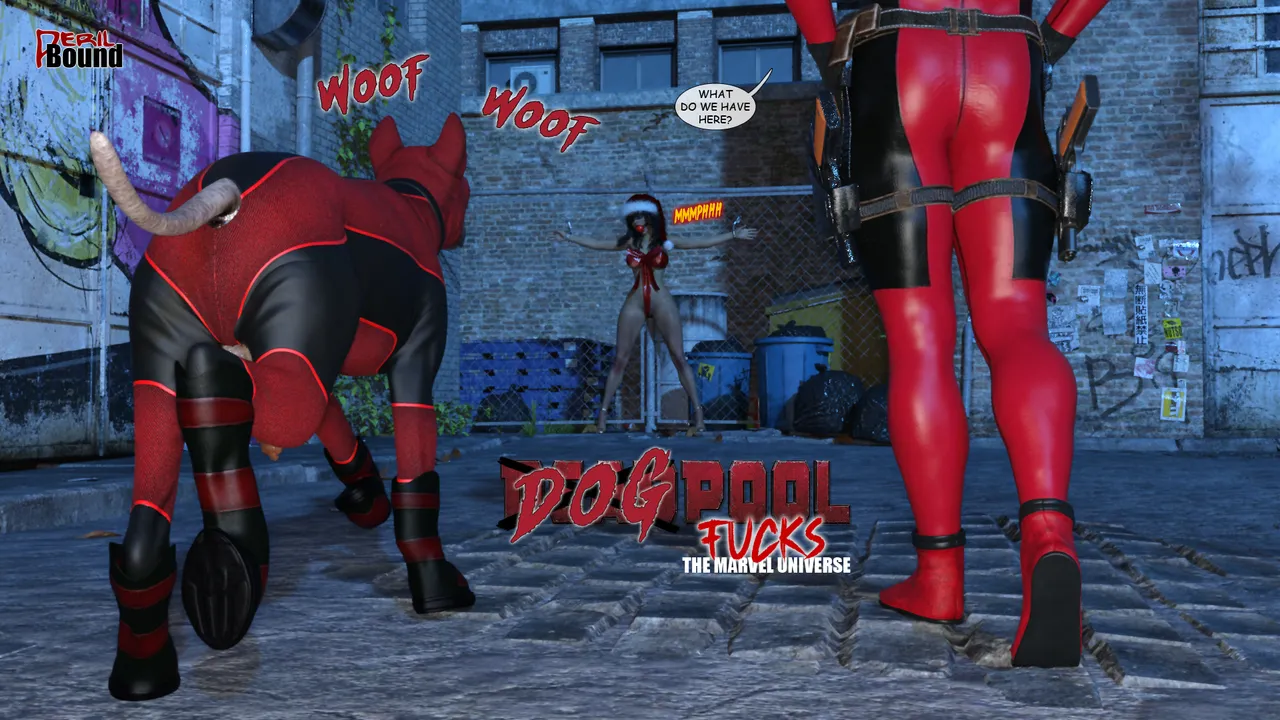 Dogpool Breeds the Marvel Universe page 1 full