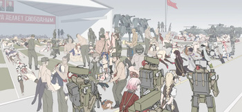 Griffin defeated by the regular army cover