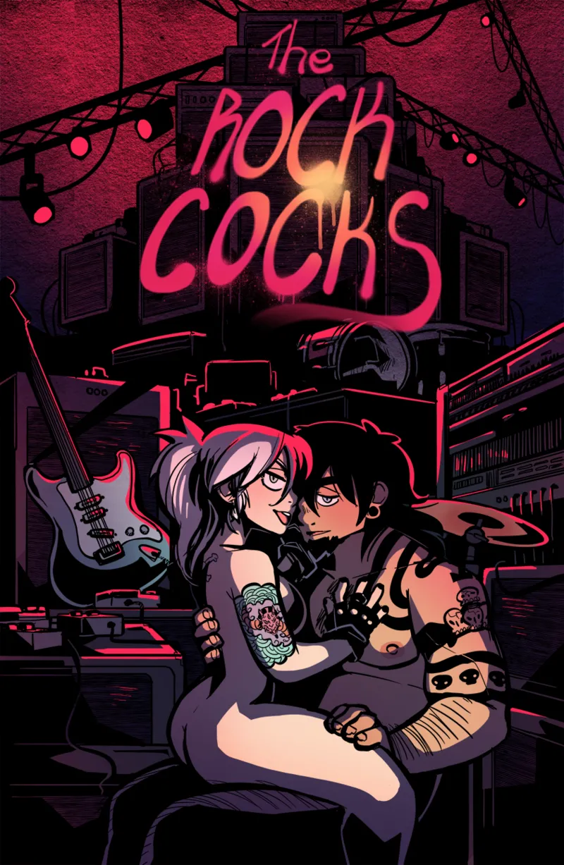 The Rock Cocks - Track 1  + Meet the band page 1 full