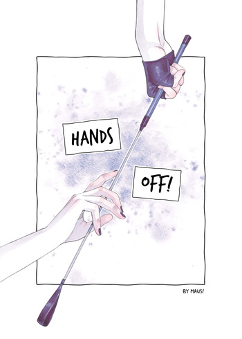 HANDS OFF! cover