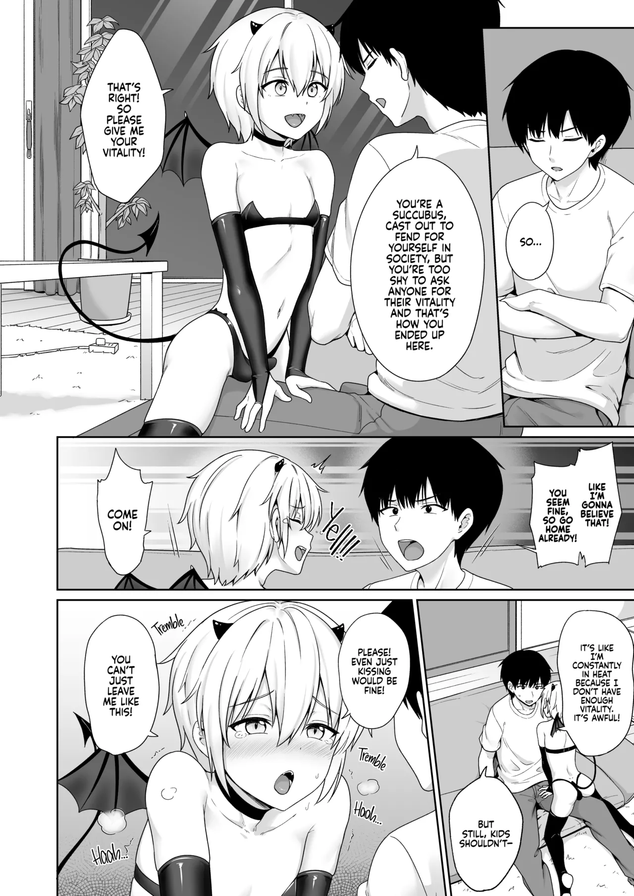 Succubus-kun to no Seikatsu 1 - Life with the Succubus boy 1 page 9 full