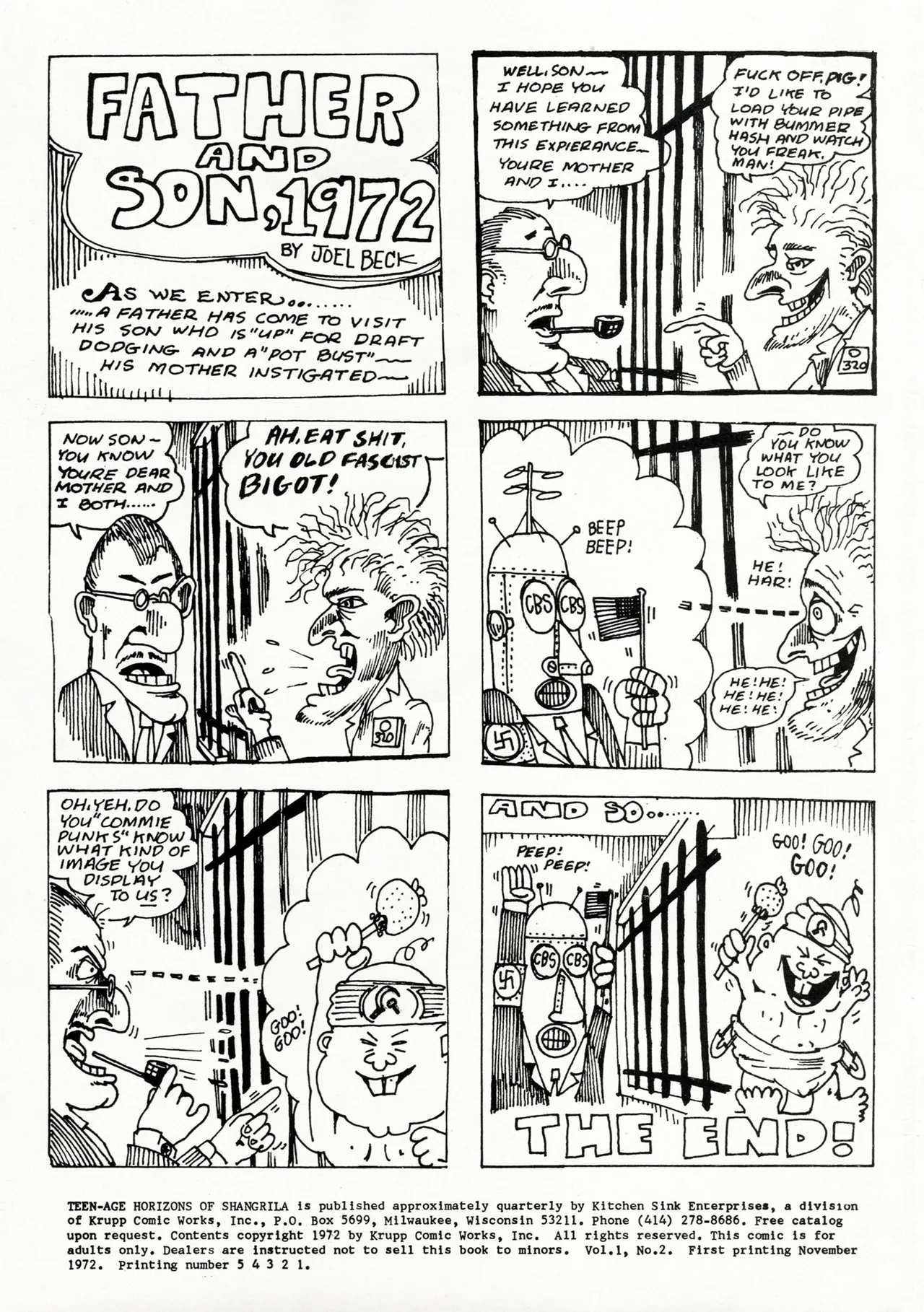 Teen-Age Horizons of... Shangrila #2 page 2 full