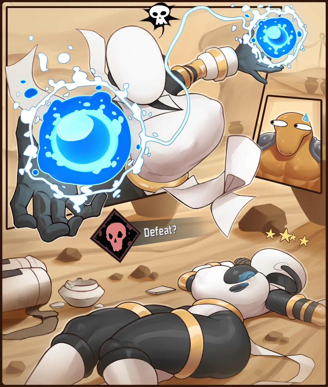 Artificer meets Elder Lemurian! page 2 full