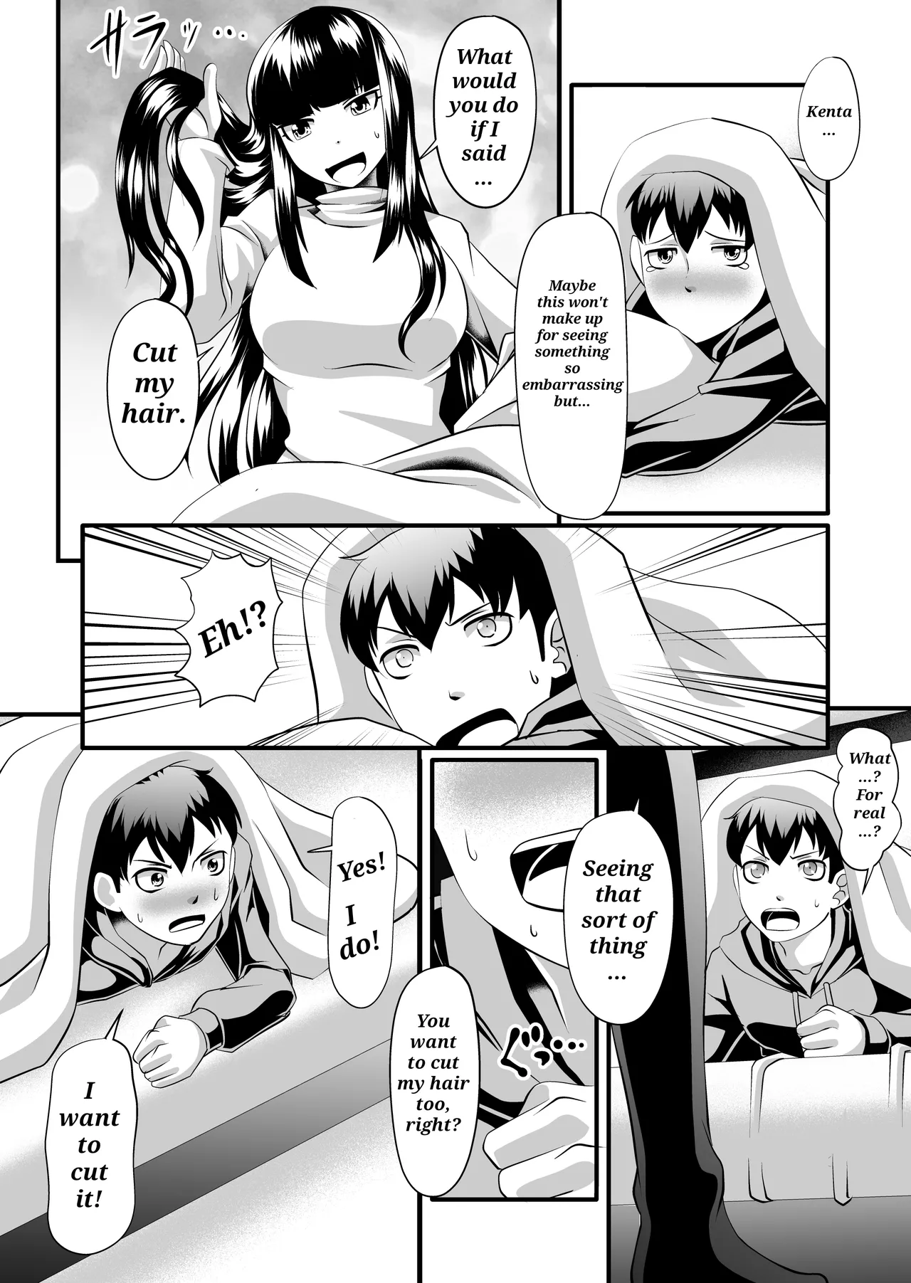 I'll cut my hair off page 5 full