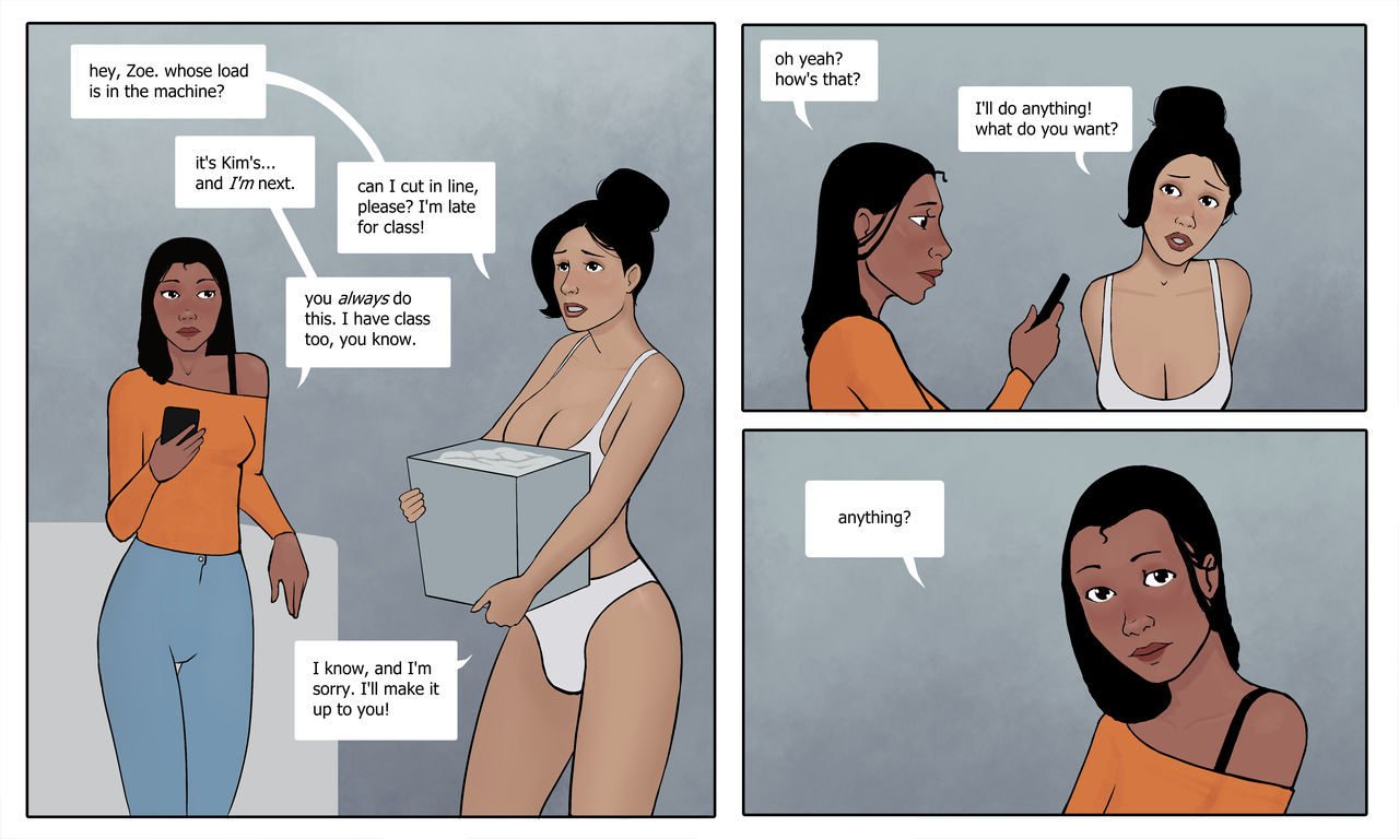 Laundry comic page 1 full
