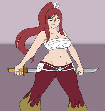 Inflatable Payback - Erza Scarlet cover