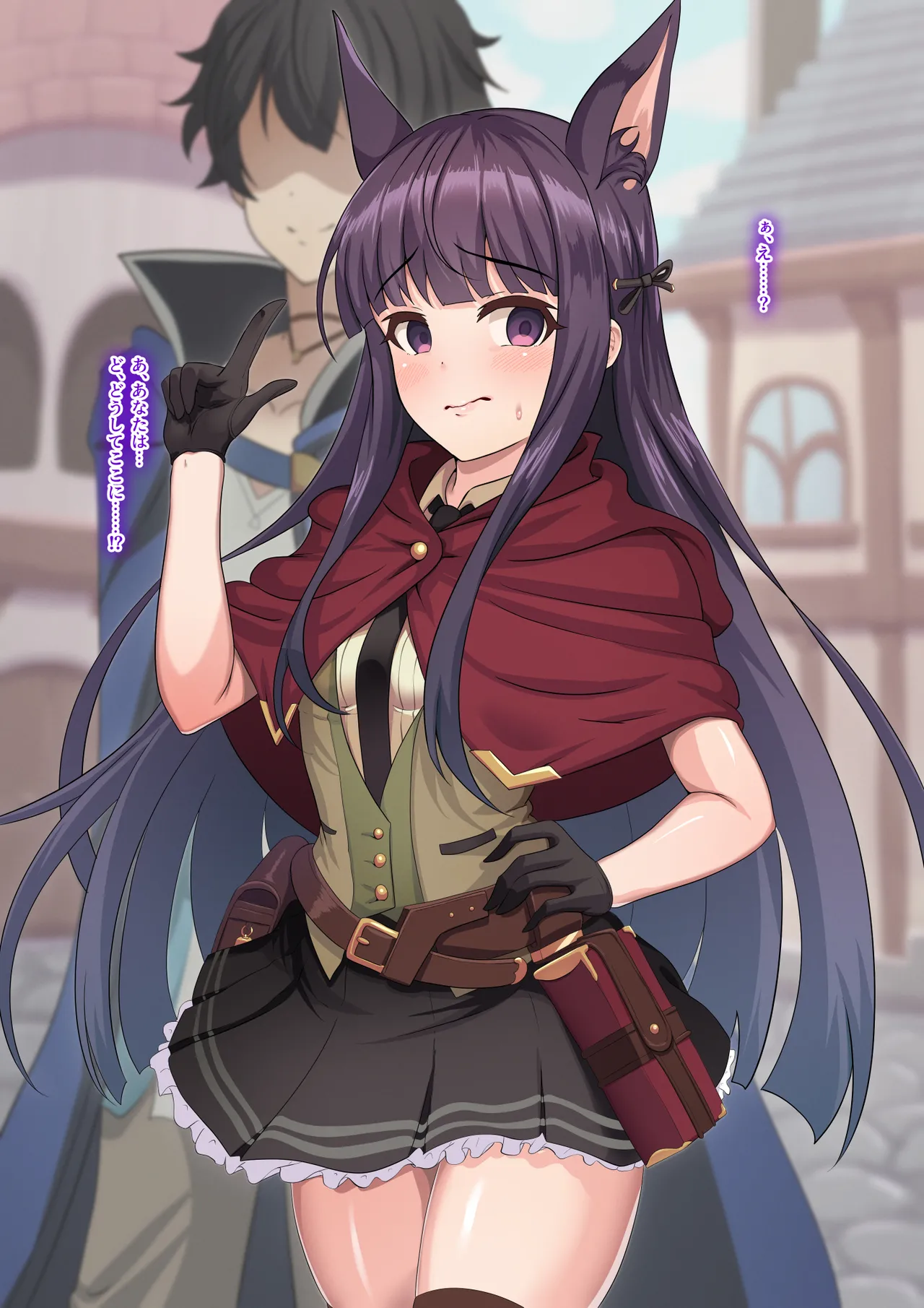 調教済みのカスミが助手くんに隠れて路地裏でご主人様にハメられる話 page 2 full