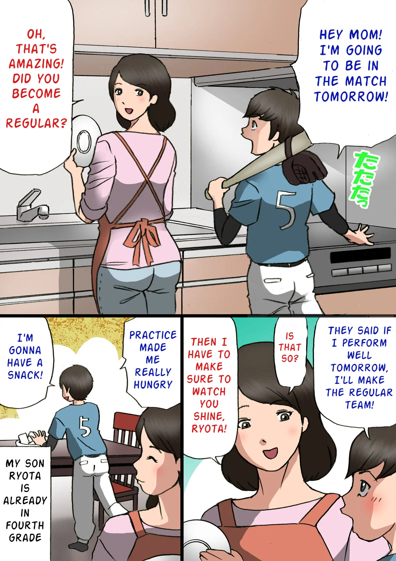 Mother wants to cure her son's spoiled behavior page 1 full